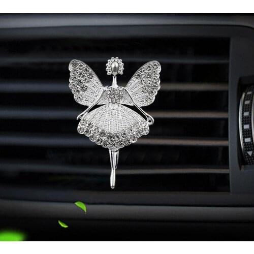Fairy Style car air freshener perfume bottle diffuser in the car auto Air conditioner outlet vent air Perfume clip