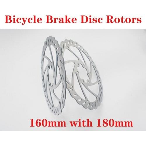 MTB Bicycle Disc Brake rotor Stainless Steel 6-Bolts Brakes Disc 160MM 180MM Road bike Disc-Brake For Shimano Sram part