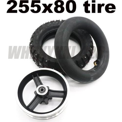 For Speedual Grace 10 Zero 10X Kugoo M4 Pro Tire 10x3 Inch Off-Road Inside Outside Tire 255x80 Electric Scooter Winter Snow Tire