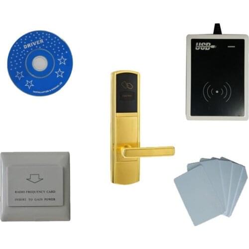 T57 hotel lock system,include T57 hotel lock, usb hotel encoder ,energy saving switch,T57 card ,sn:CA-8038-kit