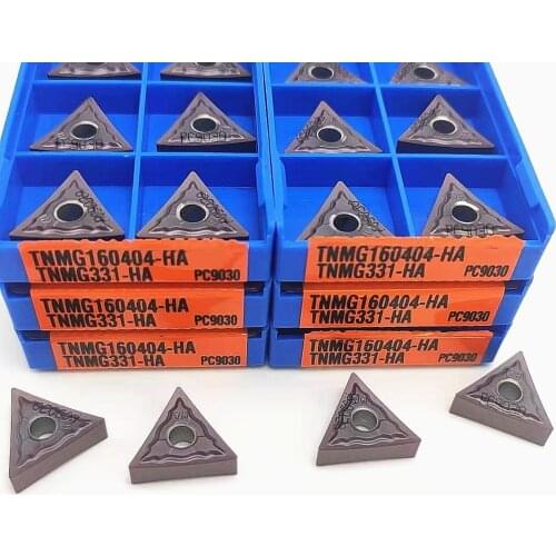 Carbide tool TNMG160404 grooving turning insert HA PC9030 high quality external turning tool machine tool accessories lathe tool