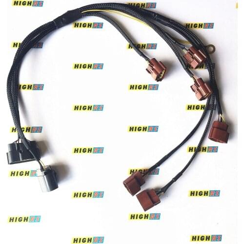 24079-05U00 Wire harness loom connector fit Nissan skyline GTR R32 BNR32 GTST RB26DETT IGNITION COIL PACK GENUINE OE CONNECTOR