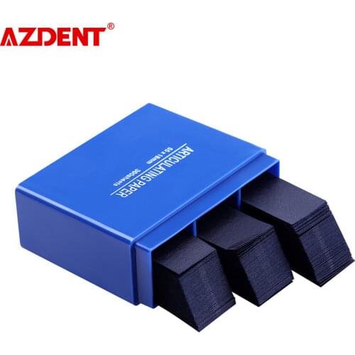 300 pcs/Box 55*18mm Dental Blue Articulating Paper Strips Dentistry Oral Teeth Whitening Material Dental Tools