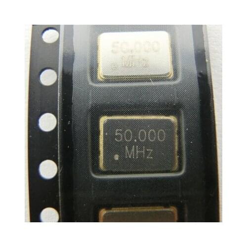 5PCS 5*7mm 7050 4 pins SMD Oscillator 50MHz 50M 50.000mhz Active Crystal Oscillator