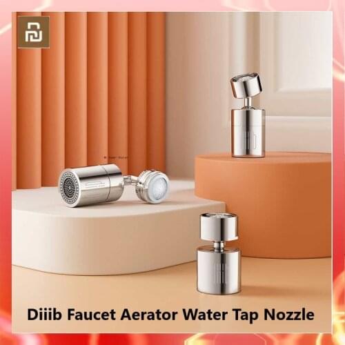 Xiaomi Diiib Faucet Aerator Water Tap Nozzle Bubbler Water Saving Filter 360° 2-Flow Splash-proof Tap Connector Large Angle