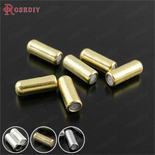 B025)50 pieces 10.5x4mm Gold Color Plated Brass + Rubber Hat Pin and Brooch Pins Stopper Diy Jewelry Findings Accessories