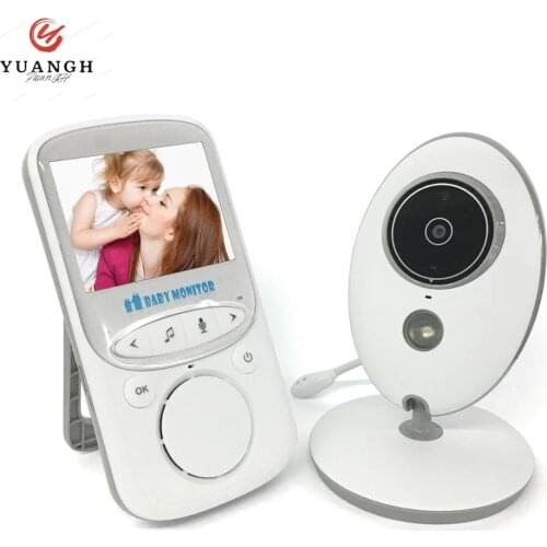 Wireless LCD Audio Video Baby Monitor Radio Nanny Music Intercom IR 24h Portable Baby Camera Walkie Talkie Babysitter