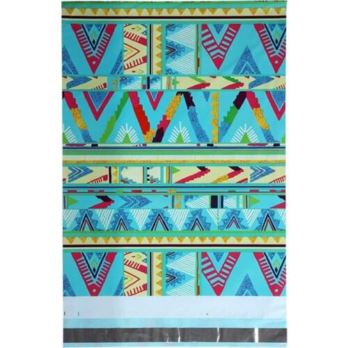 100Pcs Bohemia Courier Bag Express Envelope Bags Mail Bag Shipping Mailing Bags Self Adhesive Seal Plastic Packaging Pouches