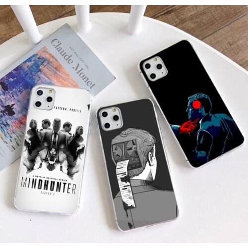 TV series Mindhunter Phone Case for iphone 12 pro max mini 11 pro XS MAX 8 7 6 6S Plus X 5S SE 2020 XR cover