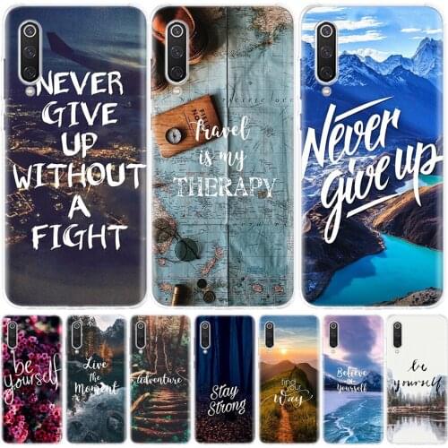Quotes Aesthetic Tumblr Cover Phone Case For Xiaomi Mi Note 10 11 9 8 10T 9T CC9 5X 6X Pocophone F1 X3 F2 Pro Lite A1 A2 A3 Coqu
