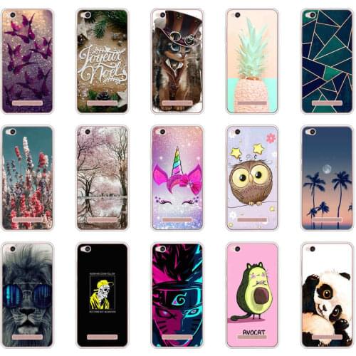For Case Xiaomi Redmi 5A Cover Cute Cover For Xiaomi Redmi 5A Case Soft Silicone TPU Bag For Xiaomi Redmi5a Cases