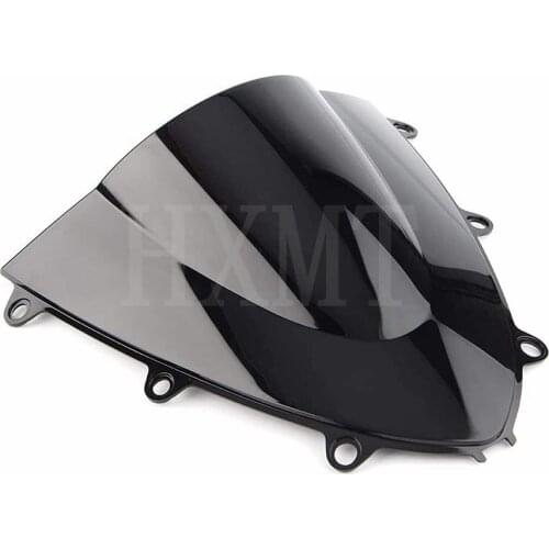 For Honda CBR 1000 RR 2008 2009 2010 2011 Black Windshield WindScreen Double Bubble cbr 1000 rr CBR1000 cbr1000 rr CBR1000RR