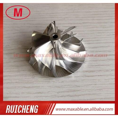 K04 5306-123-2014 46.39/56.08mm 6+6 blades high performance aluminum 2618/milling /billet compressor wheel for 5304-970-0064