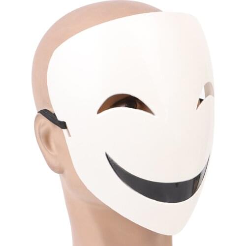 Adults Japanese Anime Black White Visible Adjustable Mask Helmet Cosplay Halloween Gifts Collection