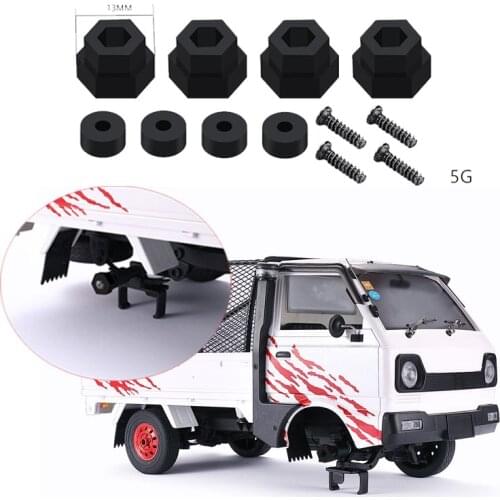 RC Car Refitted Metal Adapter 5mm-12mm Axle Adapter For Naughty Dragon D12 RC Car Parts