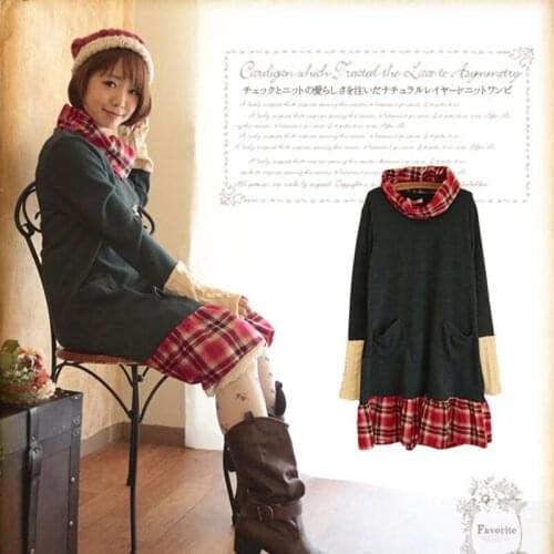 Модные платья в клетку MoriAlice China At AliExpress