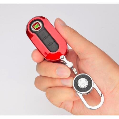 Soft TPU Car Key Case Cover For Fiat Grande Punto Panda Ducato 500 500x Doblo Freemont Egea Croma Tipo Bravo Key Ring Shell Fob