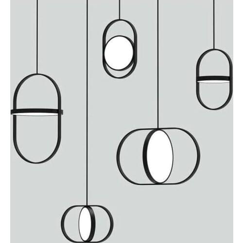 Nordic Led Pendant Light Lamp Avize Colorful Hanglamp Restaurant Kitchen Light Suspension Luminaire Home Industrial Lighting Ing