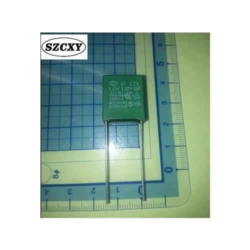 NEW 30PCS CTX X1 0.47UF K 300VAC 310VAC GMF 474 K 470NF P15MM Safety capacitance