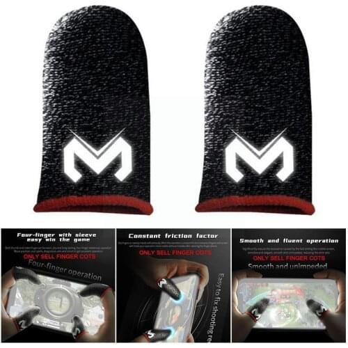 Eating Chicken Artifact Screen Mobile Game Finger Cots Non-slip Gloves Fingerprint Constant No Gaming Fingertip Z9X4