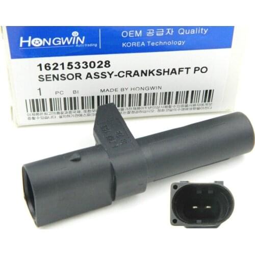 Genuine No.:1621533028 Crankshaft Position Sensor Fits Ssangyong Rexton Stavic Rodius 02-18 Actyon Kyron 06- KORANDO MUSSO 95-05