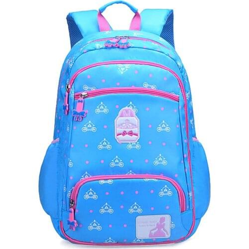Durable Children School Bags For Girls Cute Princess primary School Backpacks Orthopedic kids Bookbag Waterproof Mochila escolar