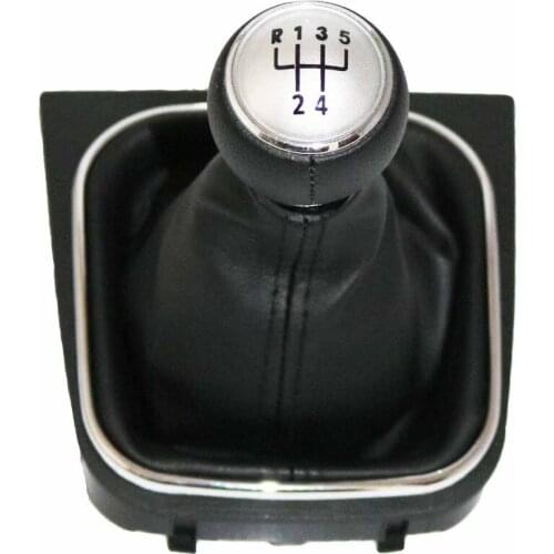 Gear Shift Knob Slivery Cap 5 Speed 12mm For VW Jetta 5 Jetta 6 2006 2007 2008 2009 2010 2011 2012 2013 2014