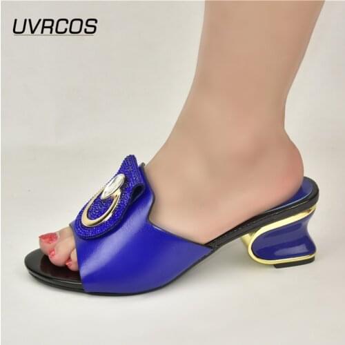 Comfortable Fashion Sexy Wedding Shoes Fashion Aquare Toe High Heels Sandals Women Shoes Ladies Footwear Female Summer Slippers