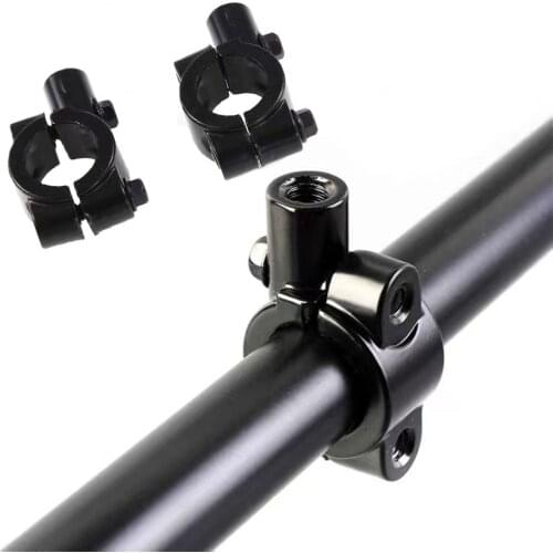 8mm 10mm Universal Motorcycle Convex Rear View Mirror Holder Back Side mirror bracket for Cruiser Suzuki Honda Victory etc