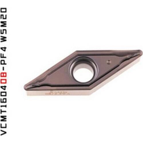 VCMT160408-PF4 WSM20,Free shipping! 100% original brand CNC blade