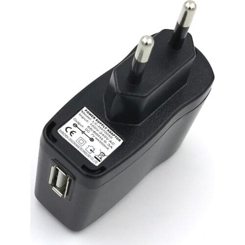 VORED 1PCS New 7V500mA USB Wall Charger Copper wire lamp Power Adapter Travel Charger Portable EU/UK Plug Adaptor Free Shipping