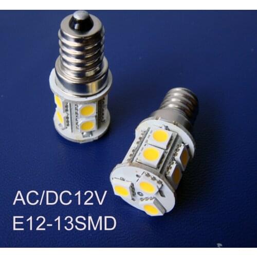 High quality AC/DC12V E12 led light,led e12 bulbs 12V E12 led lamps free shipping 20pcs/lot