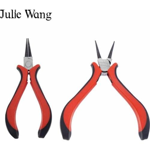 Julie Wang Jewelry Needle-nose Pliers Tool Equipment Cutting Wire Beadwork Repair Beading Needlework Jewelery Making Accessory
