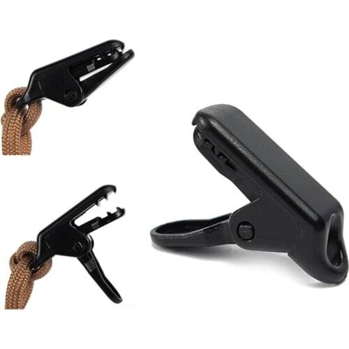1Pc linoleum clip Tent Clip Crocodile Clips Outdoor Hook Canopy linoleum Fixing Windproof Tent Pull Clip Point clip Camping