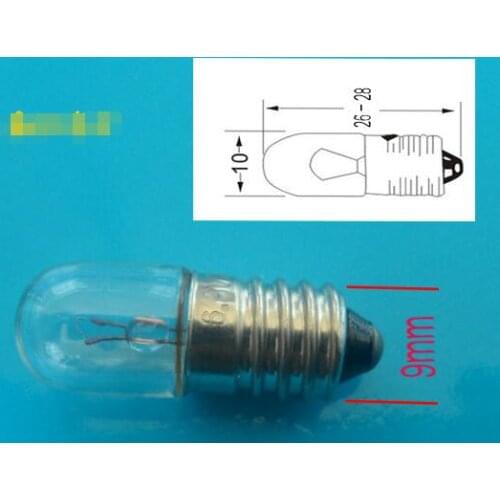 15pcs MIX 1.5v/2.5v/3.8v/6v/6.3v/12v/24v/36V E10 indicator light bulb for machine, instrument etc 0.12a