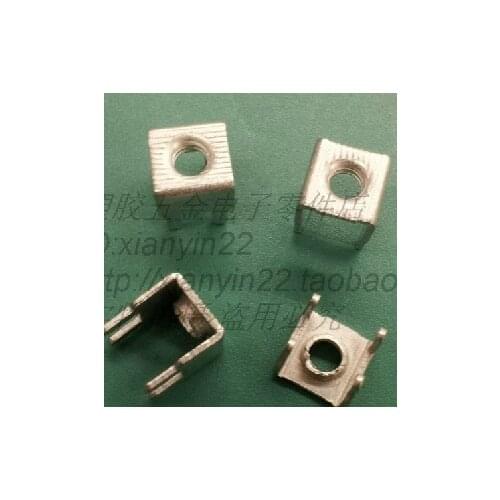 50pcs/ lot Free shipping Heightening Model PCB-11 (M4) PC board terminals solder terminals tinned copper connectors legs