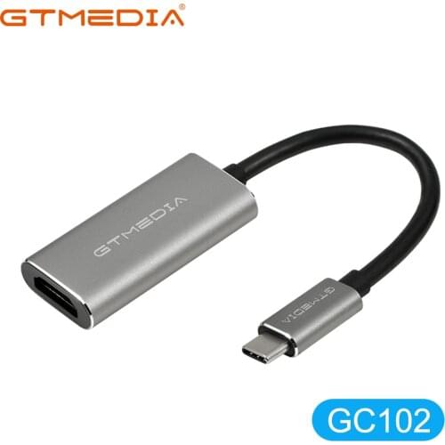 GTMEDIA USB C to HDMI Adapter [4K @ 30Hz] USB Type C to HDMI Adapter For WindowsXP/7/8/10/ Vista/Linux/Apple MAC/Mobile Phone