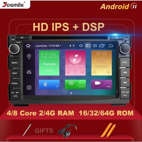 4G 64G 8 Core Carplay IPS DSP Android10 Car DVD radio For KIA Ceed 2009 2010 2011 2012 auto GPS Navigation Rear camera Wifi OBD2