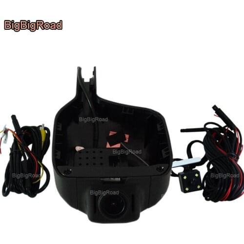 BigBigRoad For Great Wall Haval h6 / h6 coupe 2013 2014 2015 2016 2017 Car wifi DVR Video Recorder Dash Cam Dual lens Camera