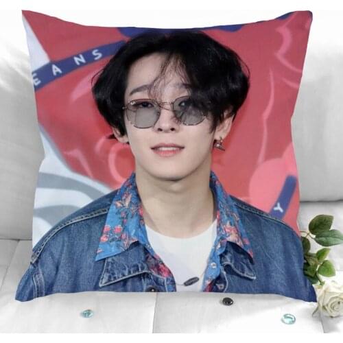 Nam Tae Hyun Pillow Cover Bedroom Home Office Decorative Pillowcase Square Zipper Pillow Cases Satin Soft