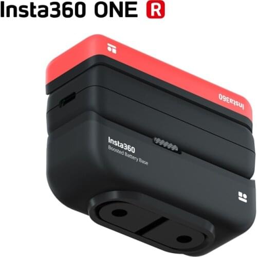Original Insta360 ONE R 2380mAh Boosted Battery Base /1190 mAh Battery Base/Fast Charge HUB For Insta 360 R Camera Accessory