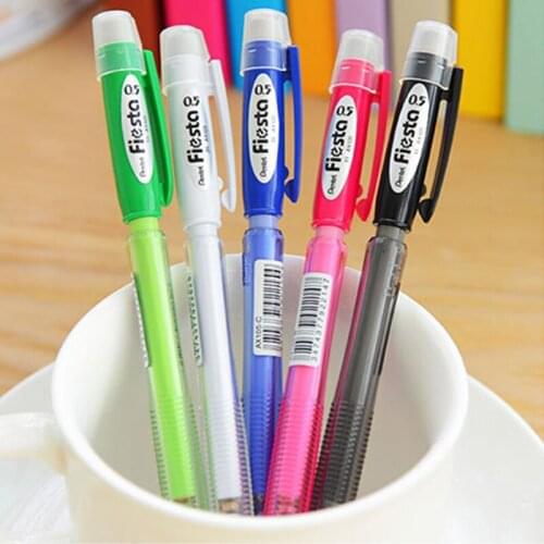 P05tel FIESTA AX105 1pcs/lot M&G 0.5mm shell School & Creative Student Supply Sketch Cute Metal Mechanical Pencil