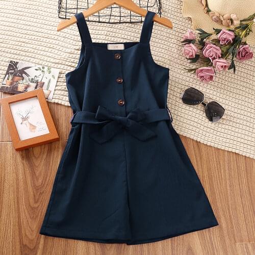 Patrikou Summer Overalls For Girls