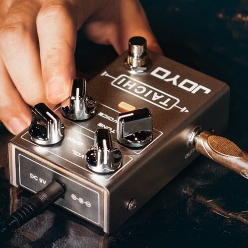 JOYO R-02 TAICHI Overdrive Pedal For Electric Guitar Low Gain Overdrive Pedal Effect Overload Music Guitar Parts & Accessories