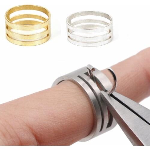 Copper Stainless Steel Jump Ring Opening Closing Finger Jewelry Tools Round Circle Bead Plier for DIY Jewelry Making Tool Plier