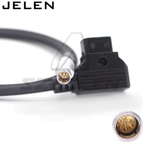 Connector ARRI cforce RF motor/ cmotion cRRO motor and camin CAM connector to DTAP power cable