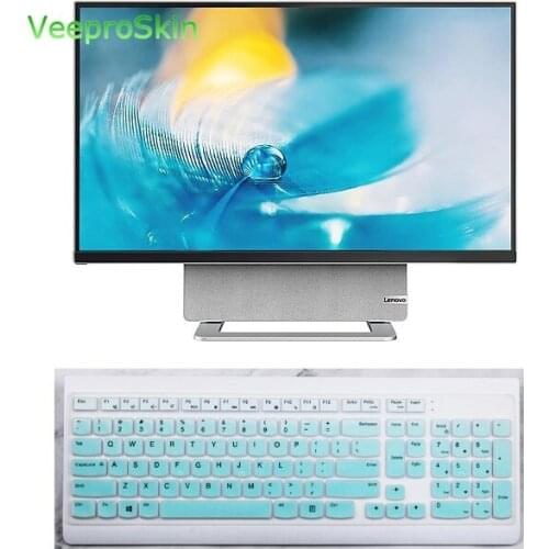 Silicone desktop keyboard cover Skin computer All in one PC For Lenovo YOGA AIO 7 27 inch PC for Lenovo YOGA 27