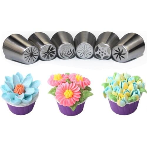 1000 PCS Metal DIY Pastry Cake Icing Piping Decorating Nozzle Tips Baking Pastry Tools