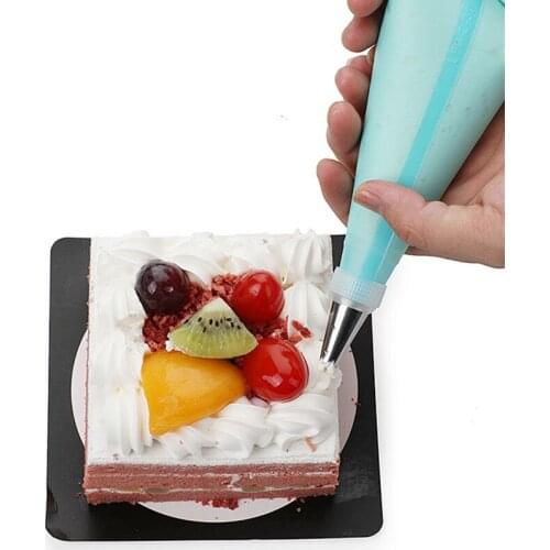 8/14/26Pcs Silicone Pastry Bag Kitchen Accessories Tools DIY Reusable Pastry Home Gadget Baking Tools For Cake Decorating Nozzle