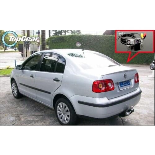 Car Camera For Volkswagen VW Polo Sedan High Quality Rear View Back Up Camera For TOPGEAR Friends | CCD + RCA